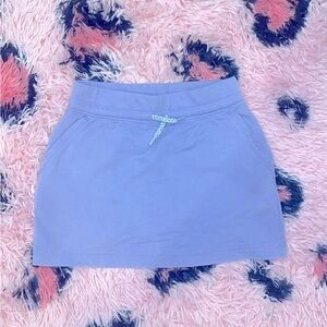 Vintage mini skirt with built in shorts